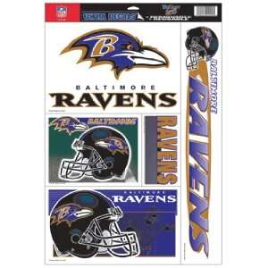  Baltimore Ravens Static Cling Decal Sheet *SALE* Sports 