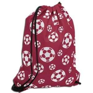 Soccer Ball Sack Pack (Maroon) 