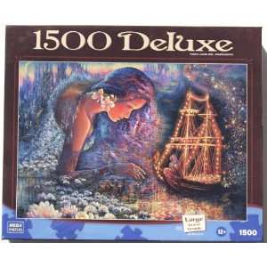   Starship 1500 Piece Deluxe Interlocking Puzzle By Mega Toys & Games