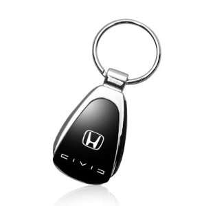  Honda Civic Reverse C Black Tear Drop Key Chain, Official 