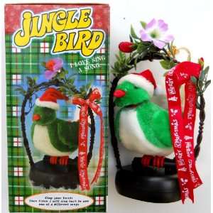   Bird Sound Activated Christmas Singing Little Bird 5 Toys & Games