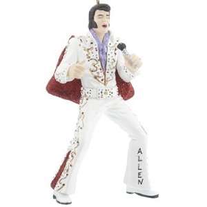  Personalized Elvis Christmas Ornament