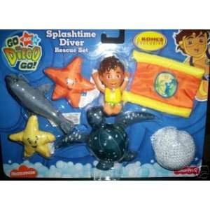  Go Diego Go Splashtime Diver Rescue Set 