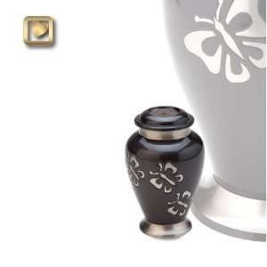   Tribute Butterfly Small Keepsake Urn for Ashes Patio, Lawn & Garden