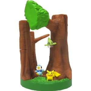   Version 2   Celebi Pikachu Piplup Forest Figure Set Toys & Games