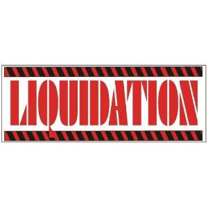  Red Liquidation Construction Business Banner Office 