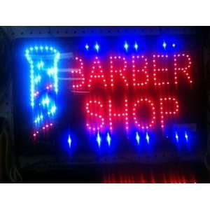  BARBER SHOP LED SIGN 21X13X1