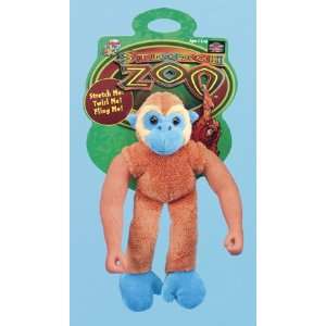  Super Stretch Zoo Strechy Blue Faced Monkey Toys & Games