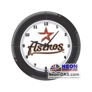  Houston Astros Neon Clock