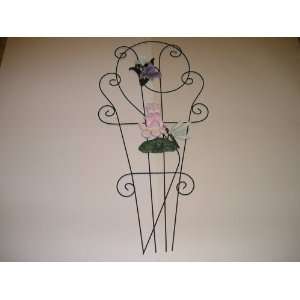    Dragonfly and Bee Garden Trellis (36tall 18wide) 