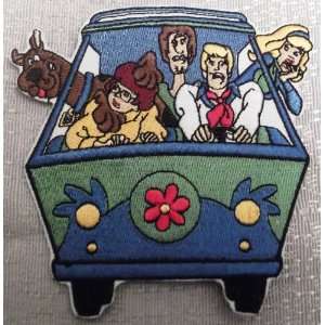  SCOOBY DOO CAST in MYSTERY MACHINE Embroidered PATCH 