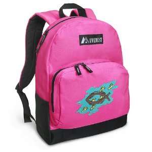  Christian Backpack Hot Pink