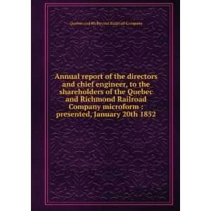  Annual report of the directors and chief engineer, to the 