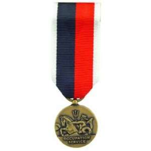  U.S.M.C. WWII Occupation Service Mini Medal Patio, Lawn & Garden
