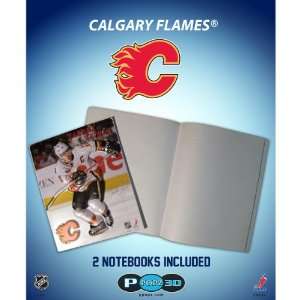 Pather Popz Calgary Flames Jarome Iginla 3D Notebook 2 Pack  