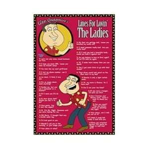  Family Guy Lines for Lovin Quagmire Quotes TV Poster 24 x 