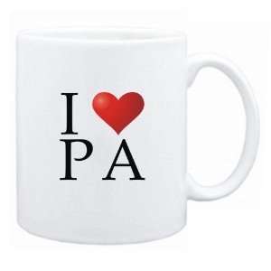    New  I Love Pennsylvania   Postal Code Mug State