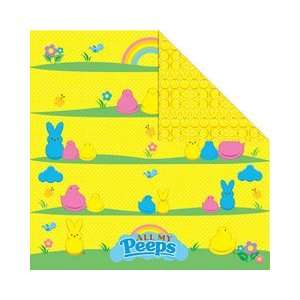   Peeps Collection   12 x 12 Double Sided Paper   All My Peeps Arts