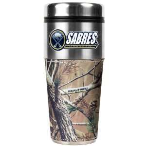   Sabres Real Tree Open Field Travel Tumbler