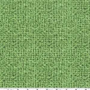  42 Wide Hopscotch Flannel Emerald Fabric By The Yard 