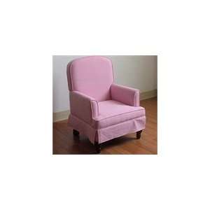  4D Concepts High Back Skirted Kids Chair Pink