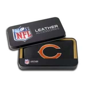 Chicago Bears Embroidered Leather Checkbook Cover  Sports 