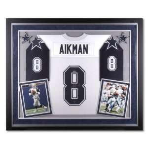  Troy Aikman Dallas Cowboys Deluxe Framed Autographed 