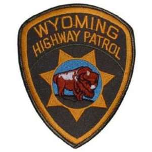  Wyoming Highway Patrol Patch 3 Patio, Lawn & Garden