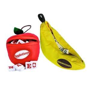  Bananagrams & Appletters Family Game Bundle Toys & Games