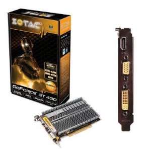  Quality GeForce GT430 512MB DDR3 By Zotac Electronics