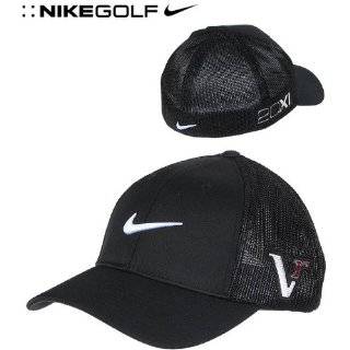  Nike VR 2010 Golf Cap Hat Tour Swoosh Flex Mesh BL M/L 