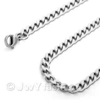 MENS Stainless Steel Necklace Twist Chain 11 29 vj755  