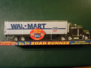 Hilco Wal Mart Friction Power Big Rig Road Runner Semi Truck Dubble 