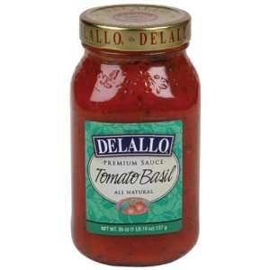 Delallo, Sauce Tomato Basil, 26 OZ (Pack of 6)  Grocery 