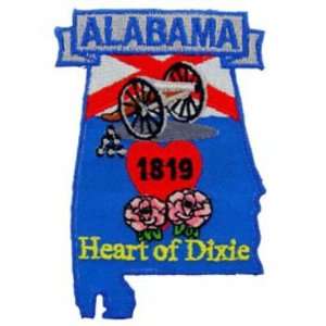  Alabama State Map Patch 3 Patio, Lawn & Garden