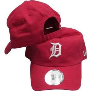 Detroit Tigers Adjustable Red Cap by New Era
