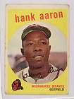 1959 Topps Hank Aaron #380 Vg *31068