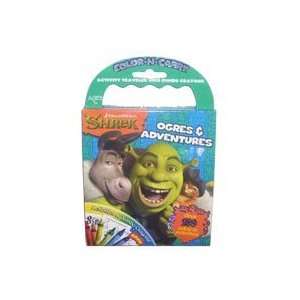Shrek Color N carry Activity Traveler with Jumbo Crayons