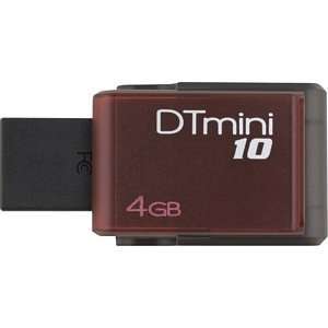 KINGSTON MEMORY, Kingston 4GB DataTraveler mini10 USB2.0 Flash Drive 