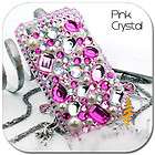 Pink BLING Hard Cover Back SKIN CASE iPod Touch iTouch 