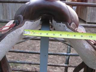 Used 16 Hand Made Western Roping Saddle Roper Al Round Ranch Work 