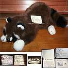 Yomiko Collection by Russ Plush Raccoon #7972 with hang tag and tush 