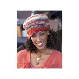  Red Heart Top Stitched Hat Crochet Yarn Kit Arts, Crafts 