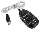 nwt guitar to usb interface link cable recording black returns