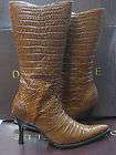 ladies alligator boots  