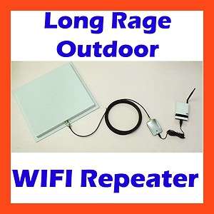   Range Outdoor WIFI Repeater High gain Antenna 802.11N Router  