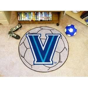  Villanova Wildcats Soccer Ball Shaped Area Rug Welcome 