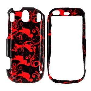  Palm Pixi Charger+Screen+ Hard Case Red Swirl Electronics