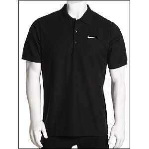  Nike Dri Fit Pique Tennis Polo Shirt Black Size L Sports 