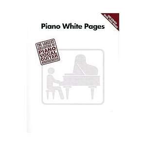  Piano White Pages   Piano/Vocal/Guitar Songbook Musical 